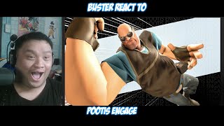 Buster Reaction to ceno0  POOTIS ENGAGE [upl. by Lenes]