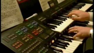 Glyn Madden playing the Yamaha HS8 Organ in about 19867  Gospel John [upl. by Fields]