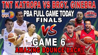 BRGY GINEBRA vs TNT Game 6 Finals PBA Live Full Game Today Ninoy Court  2K24 [upl. by Letnohs217]