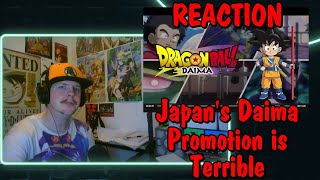 RANT Japans Dragon Ball Daima Promotion is HORRIBLE Reaction [upl. by Grove]