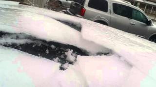 Ice storm in Toronto March 24th 20161 [upl. by Alocin]