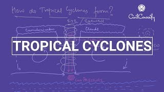 TROPICAL CYCLONES  Full Explanation  What Where When amp How are they formed [upl. by Ggerc]