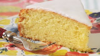 Lemon Yogurt Cake Recipe Demonstration  Joyofbakingcom [upl. by Atik]