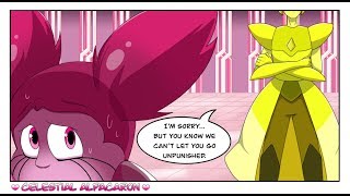 Diamond Spinel AU Spinel Gets in Trouble Comic Dub PART 1 [upl. by Harli]