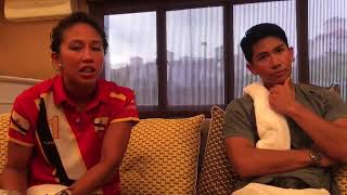 Azemah Bolkiah amp Mateen Bolkiah  Interview SEA Games 2017 [upl. by Imekawulo625]