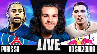 🔴PSG 30 RB Salzburg • Champions League LIVE WATCH ALONG [upl. by Roley983]