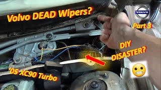 Pt 3 Volvo From HELLWipers DIY DISASTER 05 XC90 Turbo [upl. by Aseeram]