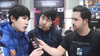 STAceKorean in an Interview about his chances at the IEM and Europe in general [upl. by Letnwahs]