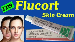 Flucort Skin Cream Uses in Hindi  Fluocinolone Acetonide Cream ip  Flucort Skin Cream Review [upl. by Ivel]