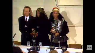 Milli Vanilli Grammy revoked 1990 press conference [upl. by Gerrard]