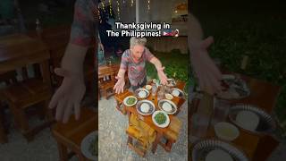 Thanksgiving in The Philippines philippines filipinofood travelvlog travel thanksgiving [upl. by Ellenahc]