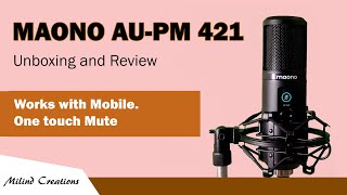 Maono au pm421 Review 2024  Works with android plug and play [upl. by Otsuj]