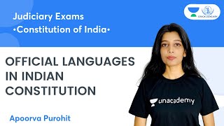 Official Languages in Indian Constitution  Constitution of India By Apoorva Purohit [upl. by Philipines]