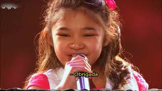 Angelica Hale LEGENDADO PTBR Golden Buzzer Americas Got Talent 2017 [upl. by Yddet]