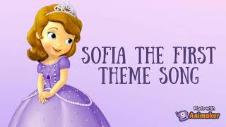 Sofia The First  Theme Song  Lyrics [upl. by Gorski]