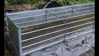 VidaXL Galvanised Raised Bed [upl. by Laktasic490]