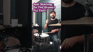 Beginner Drum Lesson Do This To Learn Your First Drum Groove [upl. by Ojeitak]