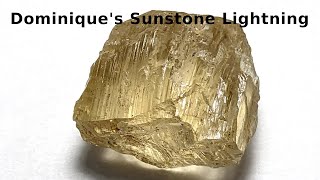 Dominiques Oregon Sunstone Lightning [upl. by Reifinnej]