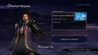 Warriors Orochi 3 Ultimate  Nobunaga Oda Mystic Weapon Guide [upl. by Immij]