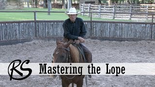 Mastering the Lope  Everyday Horsemanship [upl. by Tnelc]