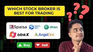 Which is the Best trading app in India Best Share market App Top Broker Comparison [upl. by Leroi]