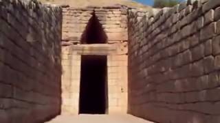 Ancient Mycenae  Treasury of Atreus Tomb of Agamemnon Walkthrough [upl. by Blood]