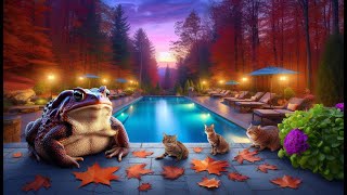 🟣The Toad Cat Hangout  LIVE Baltimore City Police Scanner  LIVE Wildlife Cam  Cats amp Critters [upl. by Yelda243]