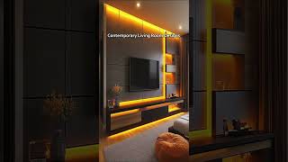 Stylish TV Wall Design Ideas 2025 interiordesign tvwall [upl. by Ettenwahs754]