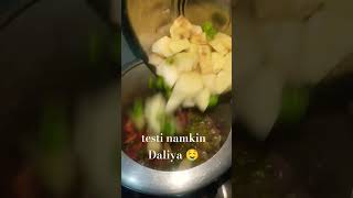 tasty namkin Daliya recipe food cooking 😋🤤👍 [upl. by Gaal321]