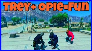 Treyten amp Opie ft Frenchie Elite amp Lauren Elanip Highlights GTA 5 RP [upl. by Savior]