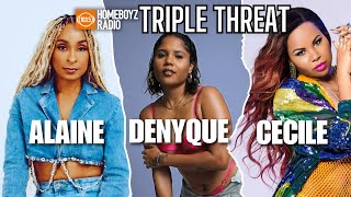 THE TRIPLE THREAT BY DJ JESSE  ALAINE vs DENYQUE vs CECILE [upl. by Ydnyl546]