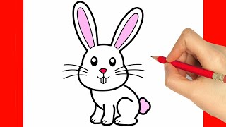 COMMENT DESSINER LE LAPIN DE PÂQUES [upl. by Annora]