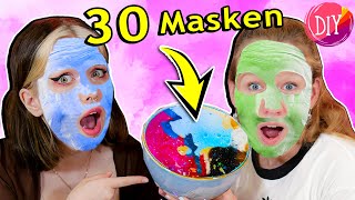 WIR MISCHEN ALLE MASKEN XXL Experiment mit Katja amp Kathi [upl. by Marylee653]