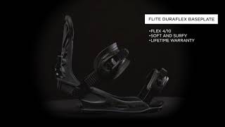 2021 Union Flite Pro  Mens Snowboard Binding  Union Binding Company [upl. by Bowes697]