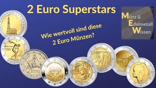 Superstars der 2 Euro Münzen Selten wertvoll besonders diese 2 Euro Münzen solltet ihr kennen [upl. by Zampino122]