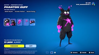 NEW Phantom Guff Skin Fortnite item shop October 19th 2024 [upl. by Omora]