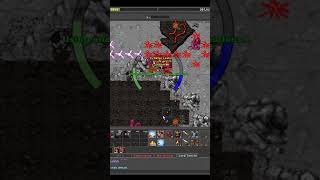 Tibia Boss Tyrn tibia knight tibiahunt hunt tibiagameplay games [upl. by Ennail]