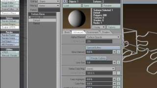 Render Outlines Tutorial for NewTeks LightWave 3D [upl. by Itoyj]