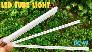 How to make Led tube light  led tube light kaise banaye  mini led tube light [upl. by Anastasio]