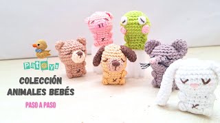 Crea animales amigurumi con UN SOLO PATRÓN 😍 [upl. by Meletius]