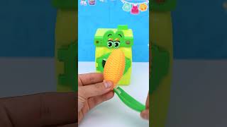 Satisfying With Unboxing Miniature Washing Machine Eating Corn Set Toys ASMR Videos [upl. by Fong]