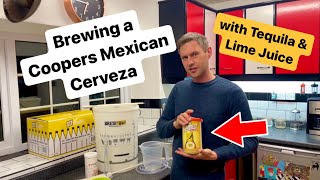 Brewing up a Coopers Mexican Cerveza and adding a twist [upl. by Cherin]