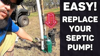 StepbyStep Guide How to Easily Replace Your Septic Pump [upl. by Ayerhs]