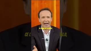 Benigni quotCercate la felicità ogni giornoquot [upl. by Rogovy]