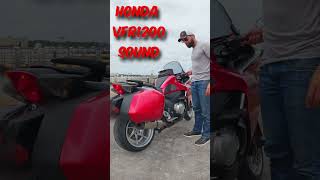 Awesome VFR1200 V4 Sound [upl. by Aneertak]