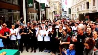 Piccadilly Opening Day  Whole Foods Market UK [upl. by Hairahs]