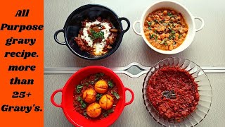 All Purpose Gravy Recipe In Tamil More Than 25 Gravys  Easy Steps For Daily Routine [upl. by Sheeran614]