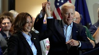 Kamala Harris has ‘separated herself’ from the Biden administration to appeal to the centre [upl. by Parthenia]