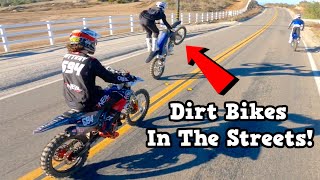 Dirt Bikes in The Streets To The Hills  Buttery Vlogs Ep229 [upl. by Ferdy]