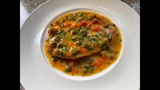 How to make a Classic Chicken Piccata Recipe in minutesquickand easyPoulet Piccata بيكاتا الدجاج [upl. by Asseniv]